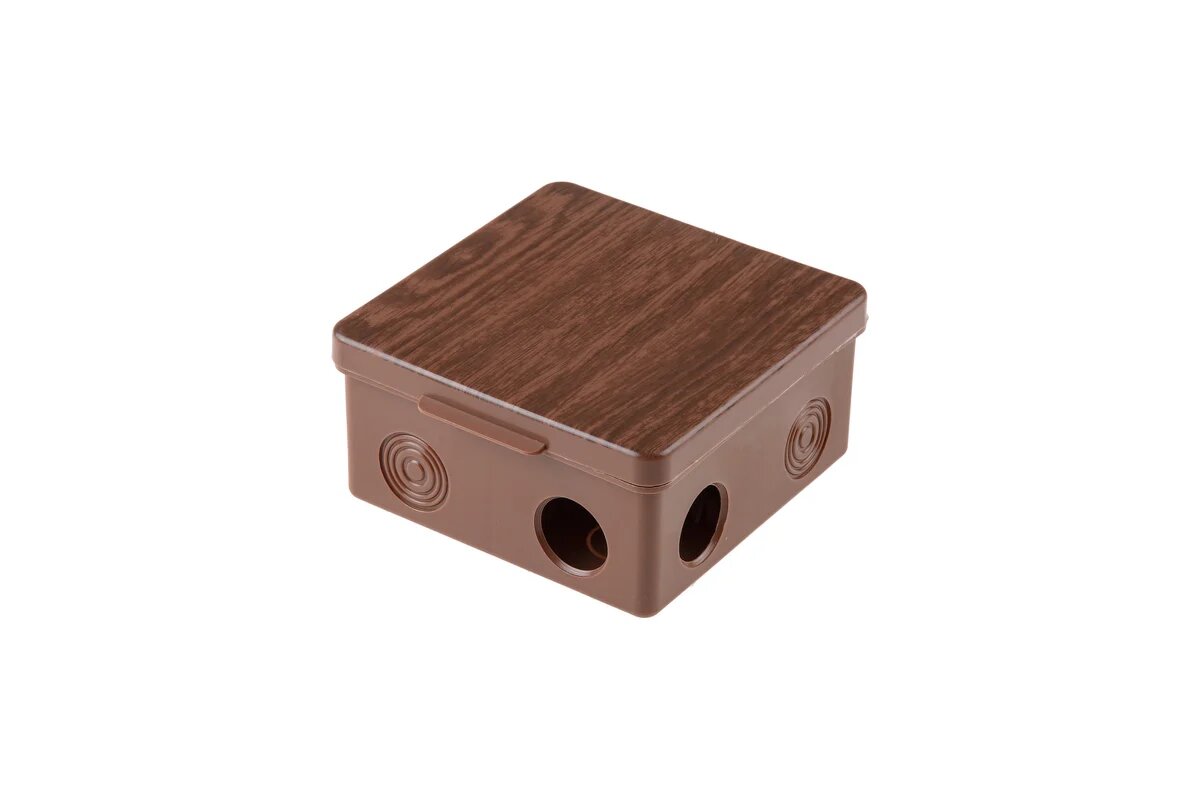 Коробка распределительная ОП 100х100х50 мм юпитер бук (JP7113-13)