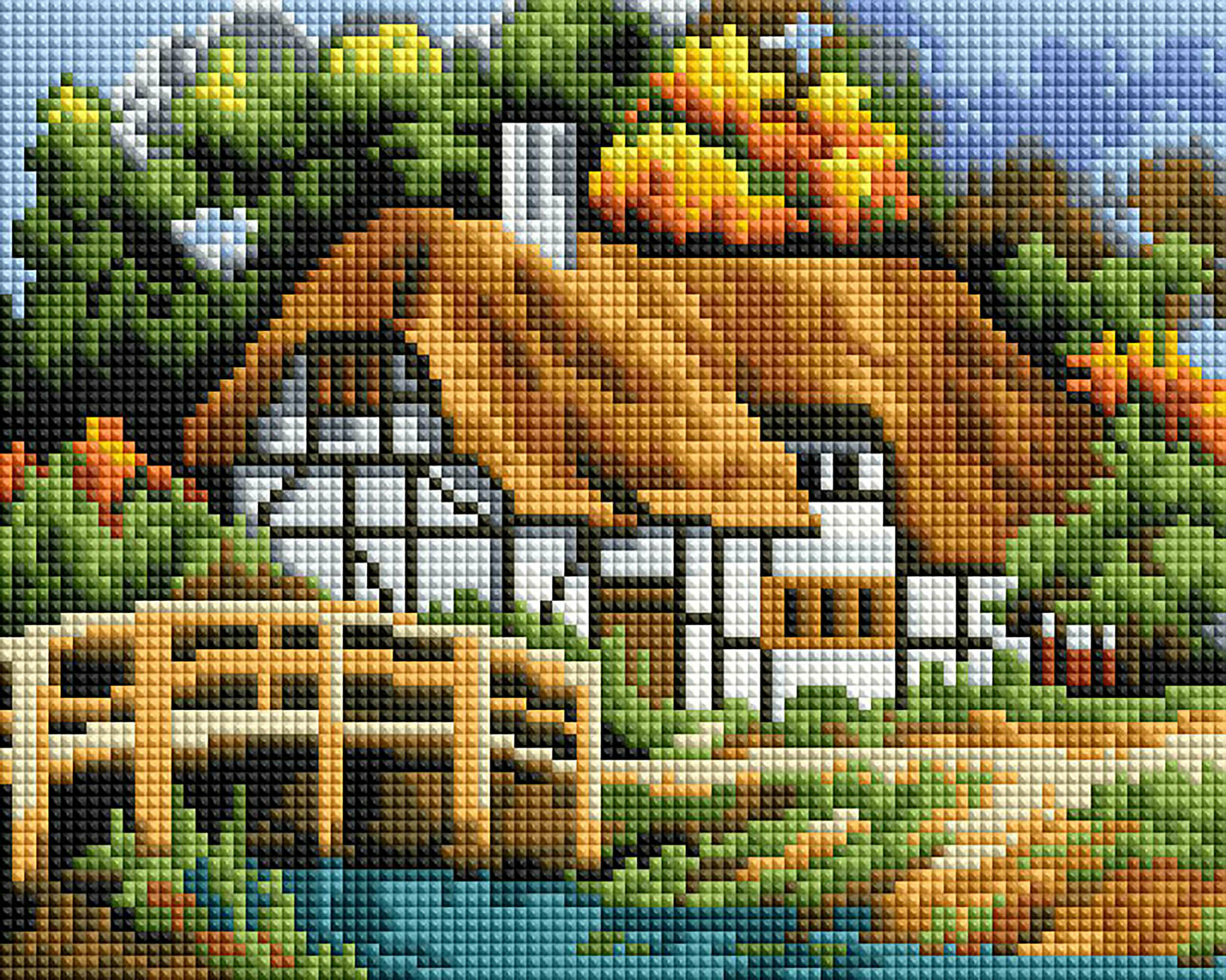 Алмазная мозаика Белоснежка 