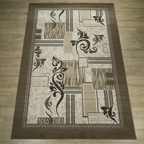 Изображение товара Ковер, Прямой, Бежевый, Коричневый, Золотисто-жёлтый, Классический, Современный, на пол, в гостиную, спальню, в ассортименте (140 см. на 190 см.)