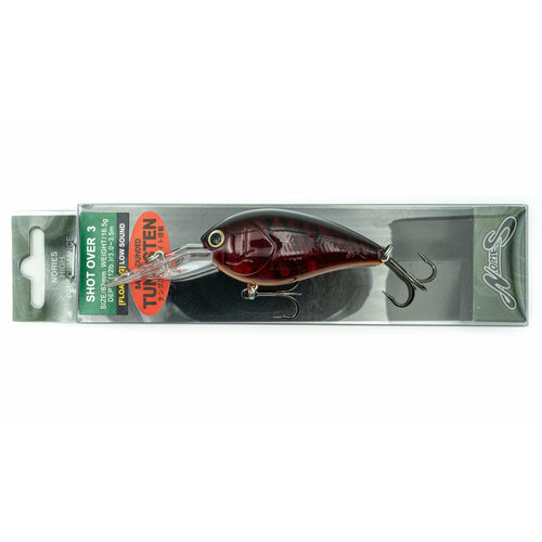 Воблер для рыбалки NORIES SHOT OVER 3, 62mm, 16.5 гр, цвет 160