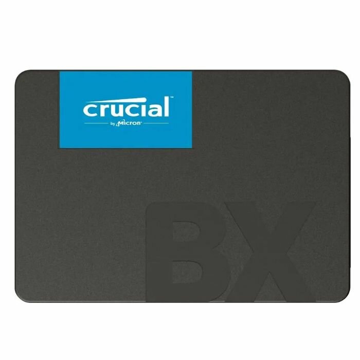 500 Gb SSD накопитель 2.5" Crucial BX500 (550/500MBs, 1 500 000 ч, 120 TBW) TLC 3D NAND