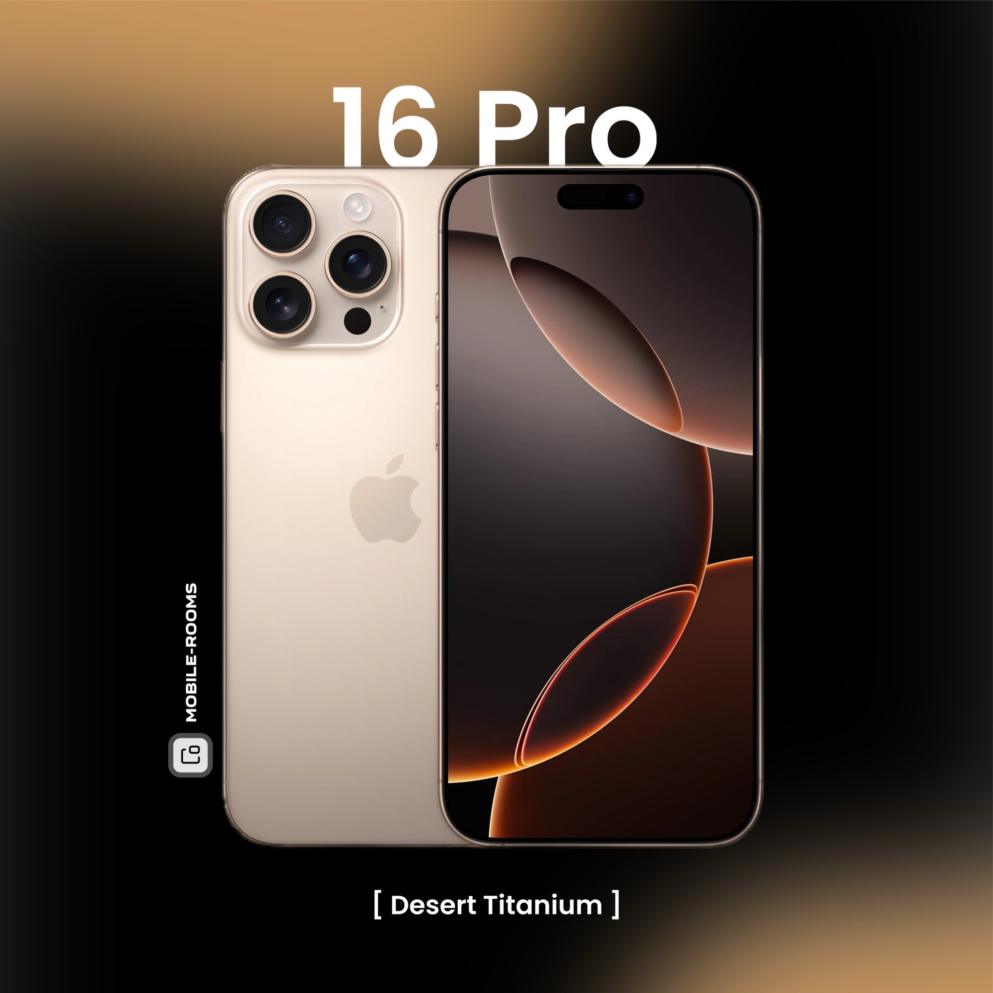 Смартфон Apple iPhone 16 Pro 256GB nano SIM + eSIM Desert Titanium (без RuStore)