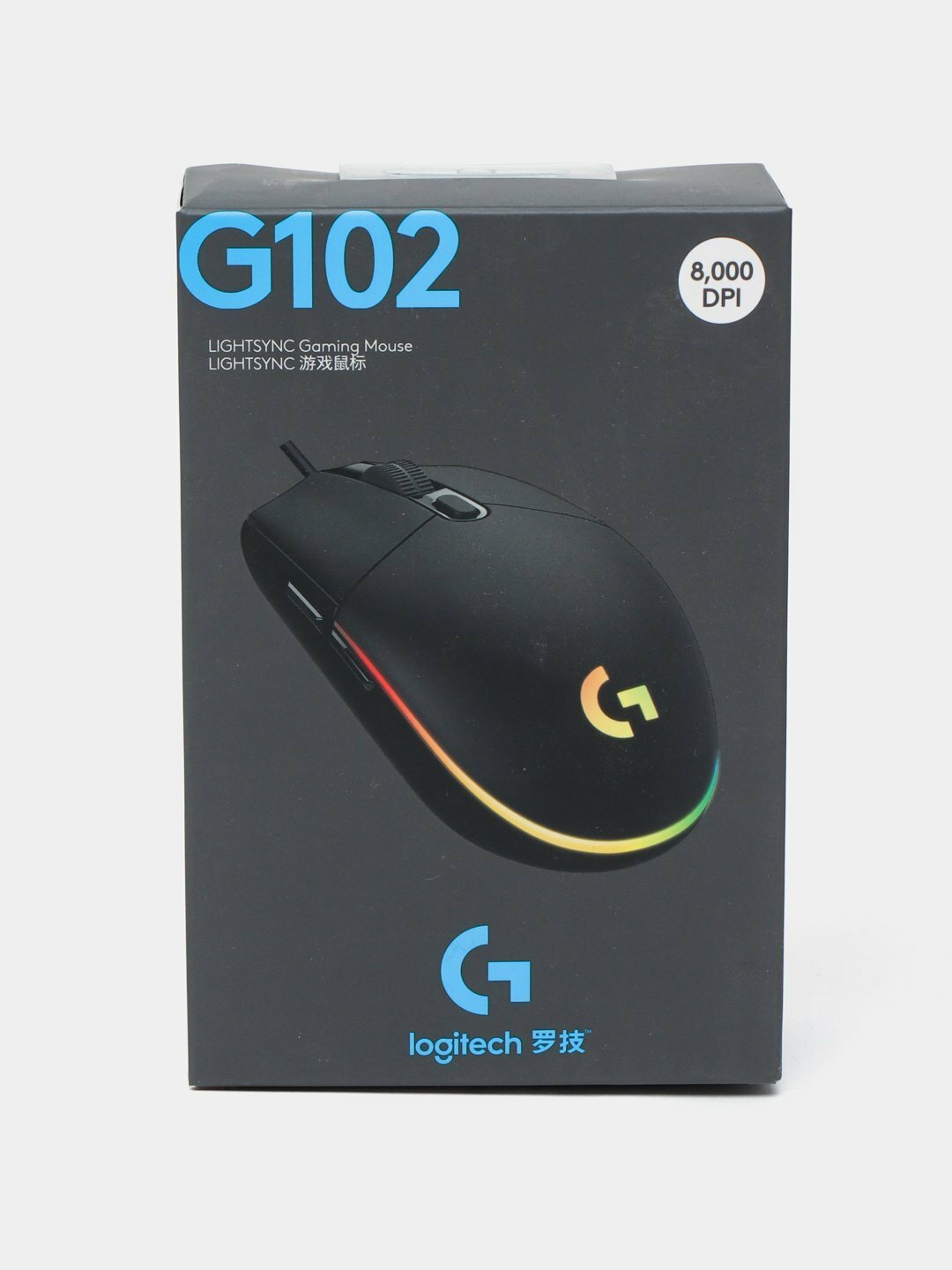 Игровая мышь Logitech G102 Lightsync, оптическая, проводная, USB — фото 1