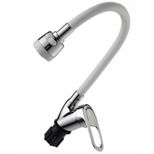 Смеситель для кухни с гибким изливом ECONOCE D40-A 240 белый (EC0245WT)