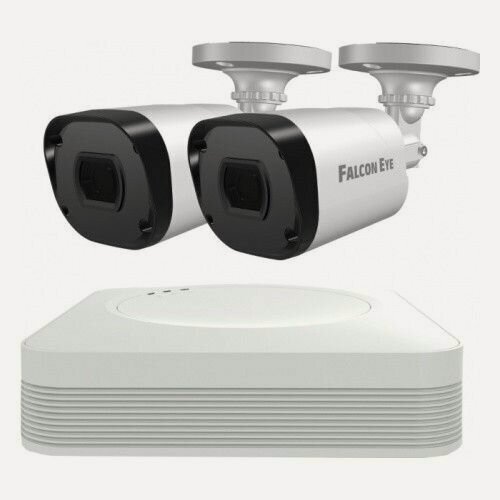 Изображение товара Falcon Eye Цифровые камеры FE - 104MHD KIT Light SMART Комплект видеонаблюдения 4 - х канальный гибридный