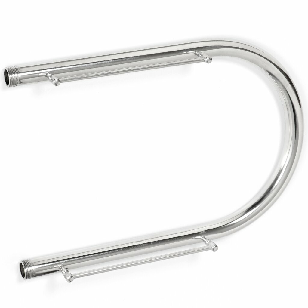 Полотенцесушитель П-образный с полкой 32х50х1