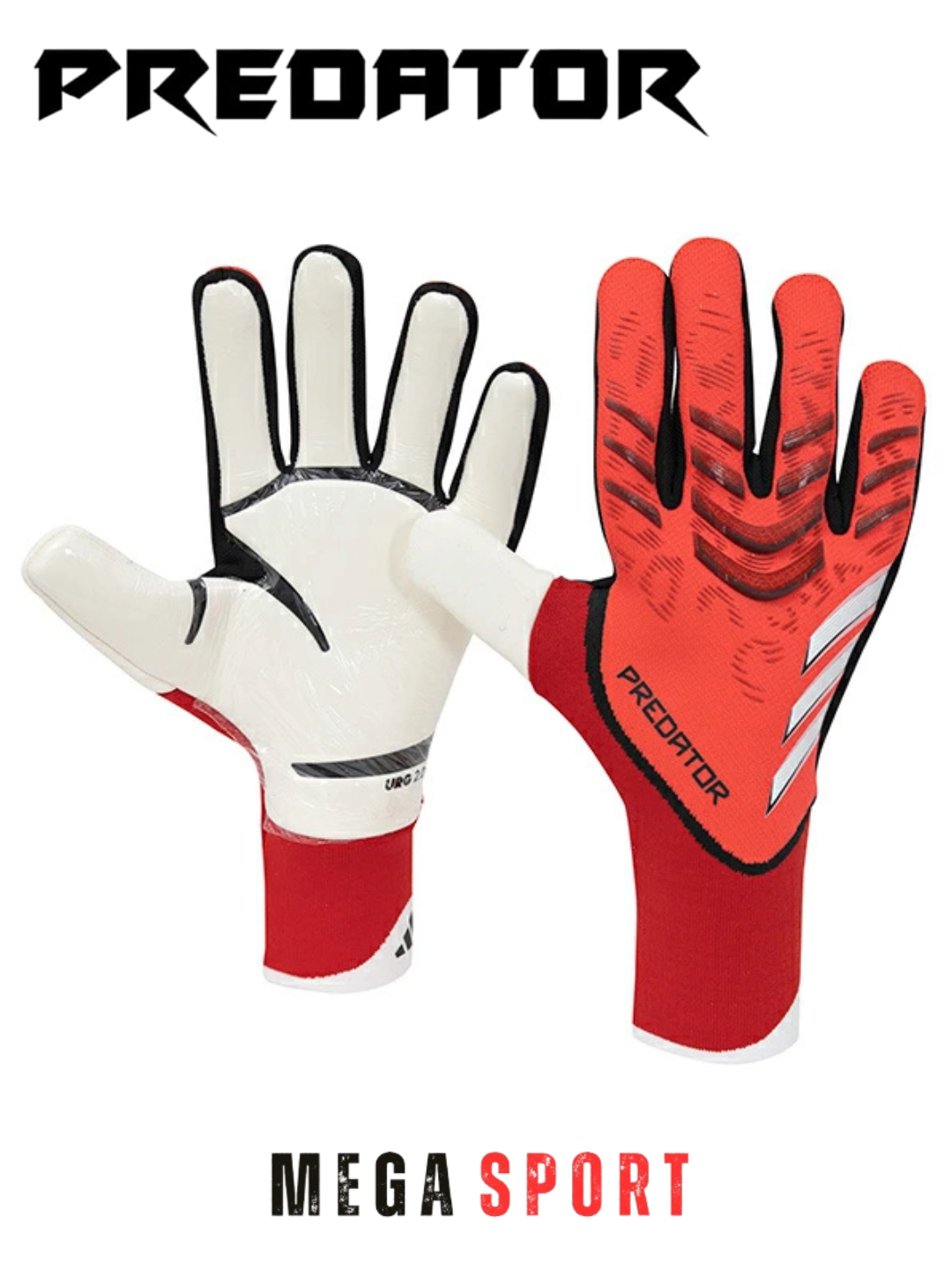 Вратарские перчатки Predator для футбола_QIZIL_10