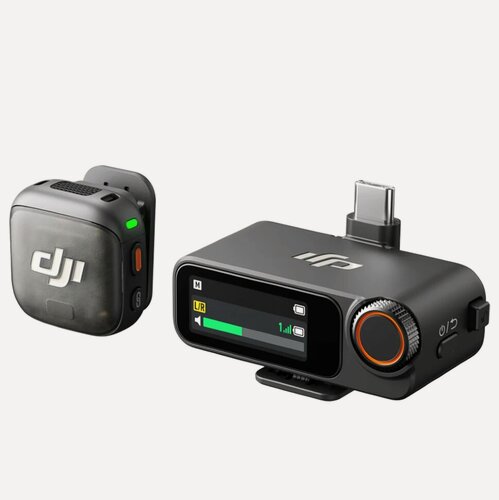 Изображение товара Беспроводной петличный микрофон DJI Mic 3 (1 TX + 1 RX)