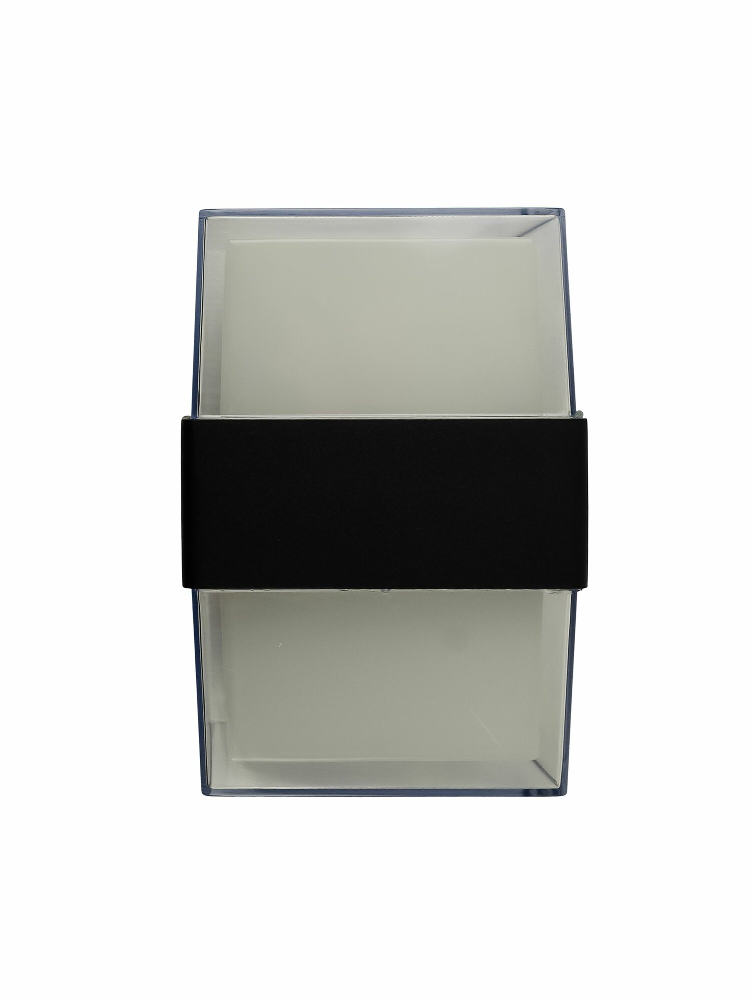 Светильник декоративный Сияние дома настенный 9w IP54 4000k 100х100х135 черный