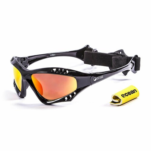 фото Солнцезащитные очки ocean sunglasses, черный/оранжевый