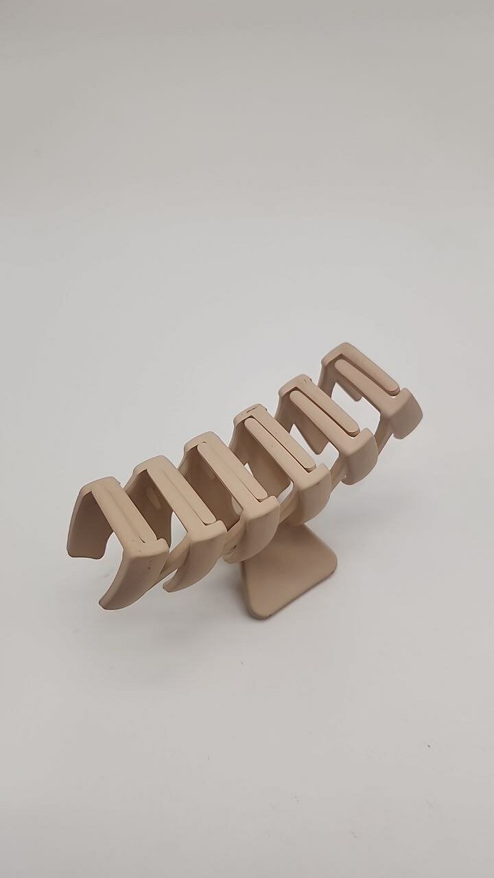 Крабик для волос с матовым покрытием заколка для девушек подарок — фото 1