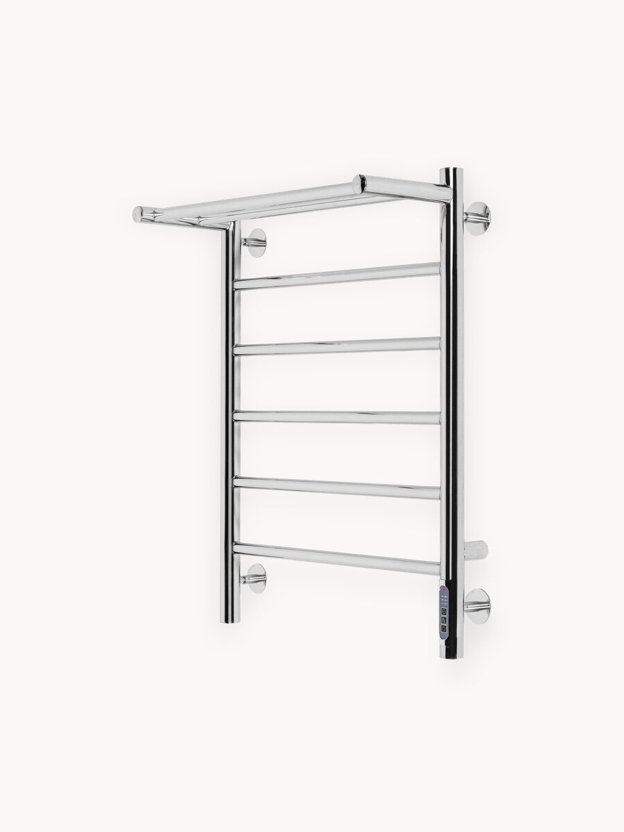 Полотенцесушитель Royal Thermo Аора П6 c полкой 450х650 электро (new встроен. диммер)