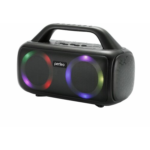 Портативная акустическая колонка Perfeo HEXAGON PF-D0050 черный 376300₽
