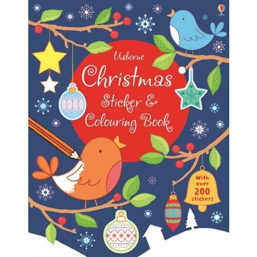 Christmas Sticker and Colouring Book greenwell jessica christmas sticker and colouring book