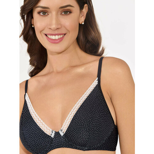 фото Бюстгальтер palmetta, размер 80c, черный