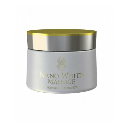 Массажный отбеливающий нанокрем для лица Chanson cosmetics Nano White Massage 60 г
