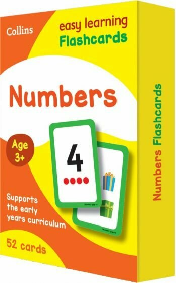 Numbers Flashcards Ages 3-5 (52 cards) - фото №1