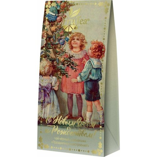 Чай черный FRU TEA Праздничного настроения лист. к/уп - 4 шт.