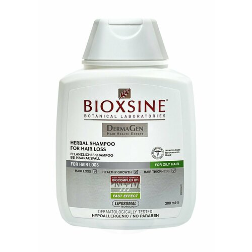 Биоксин травяной шампунь для жирных волос