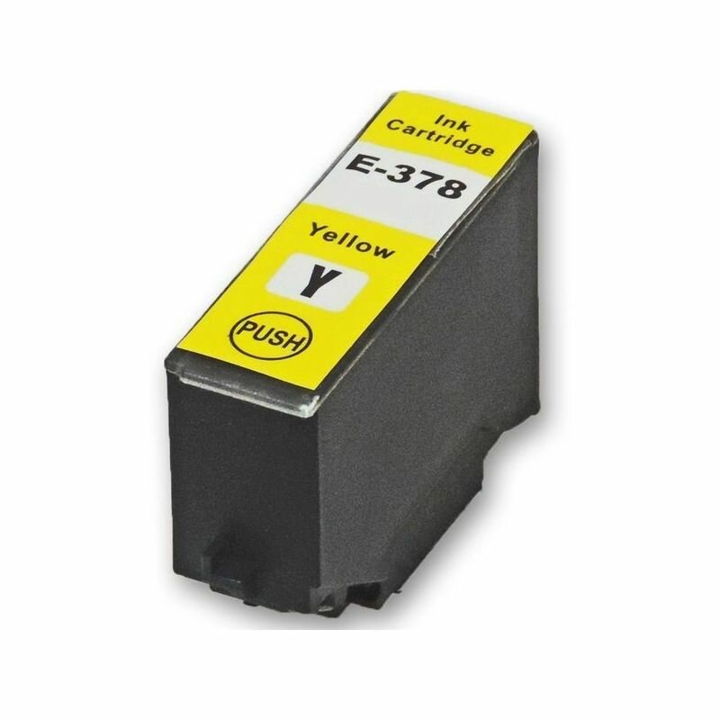 Картридж струйный Epson C13T37844020 желтый - фото №3