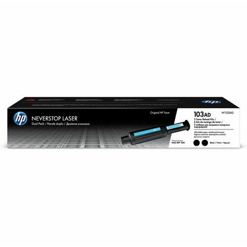 Заправочный комплект HP 103AD (W1103AD) черный