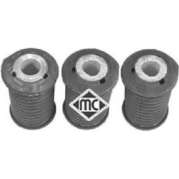 METALCAUCHO 04779 (7700302151 / 8200024453) к-кт втулок рессоры opl movano / ren master II 1.9dci / 2.2dci / 2.5d / 2.8dti 98- зад