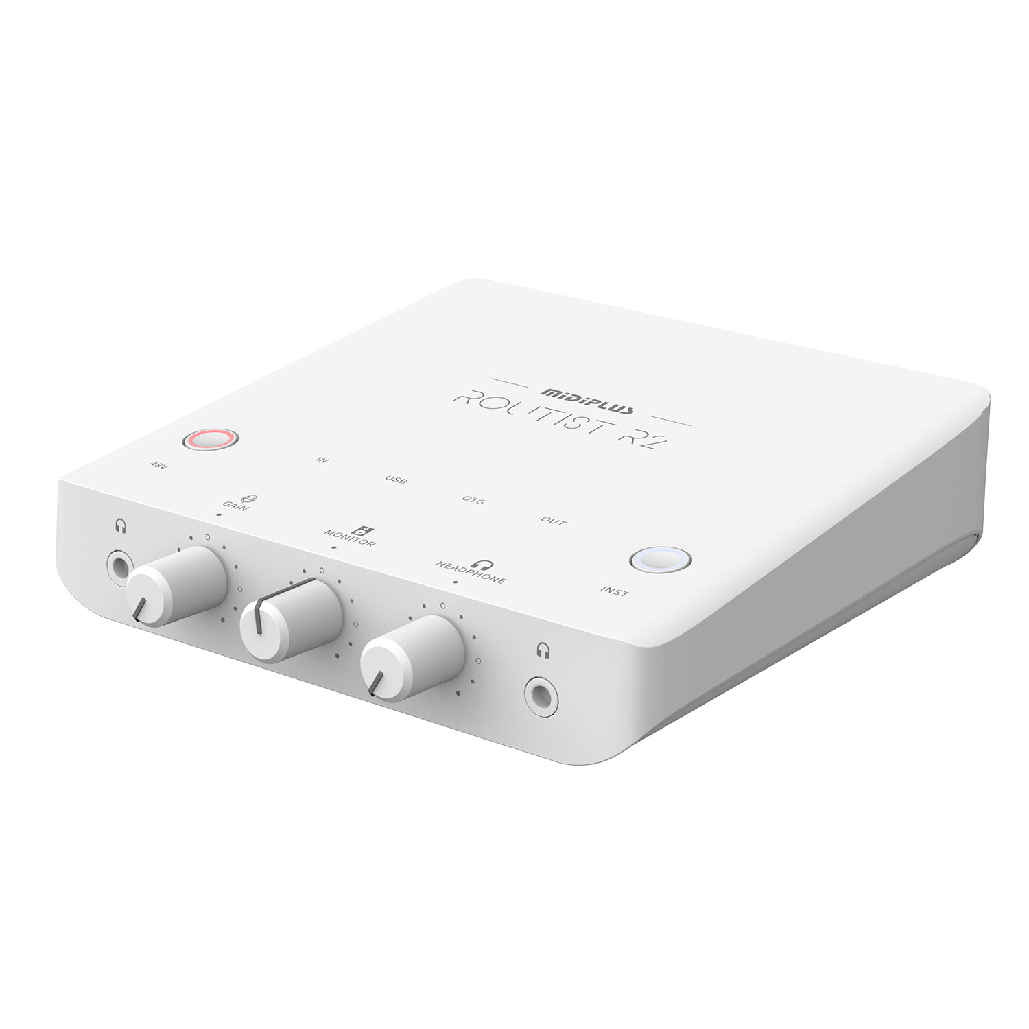 Midiplus Routist R2 - аудиоинтерфейс USB 1 вход/2 выхода c OTG