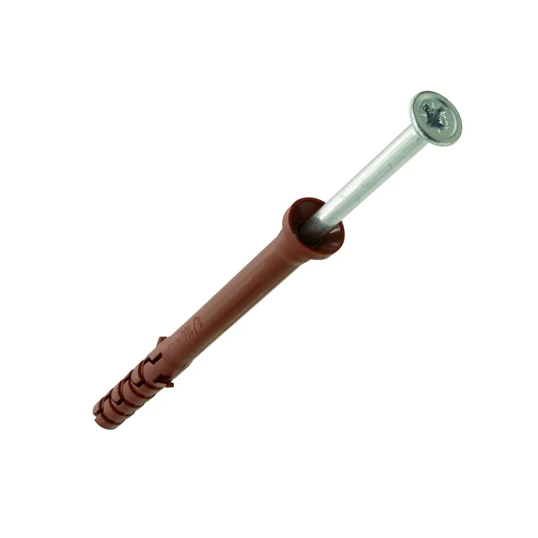 фото Дюбель-гвоздь потайной для полнотелых материалов 8x100 мм 10 шт.