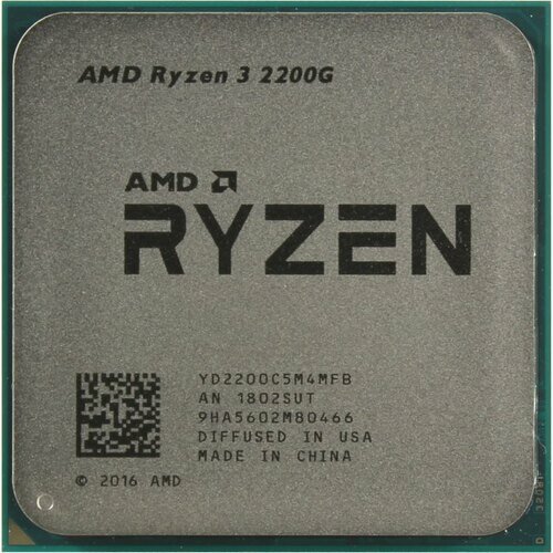 Процессор Amd Процессор AMD Ryzen 3 2200G OEM (YD220OC, YD2200C5M4MFB)