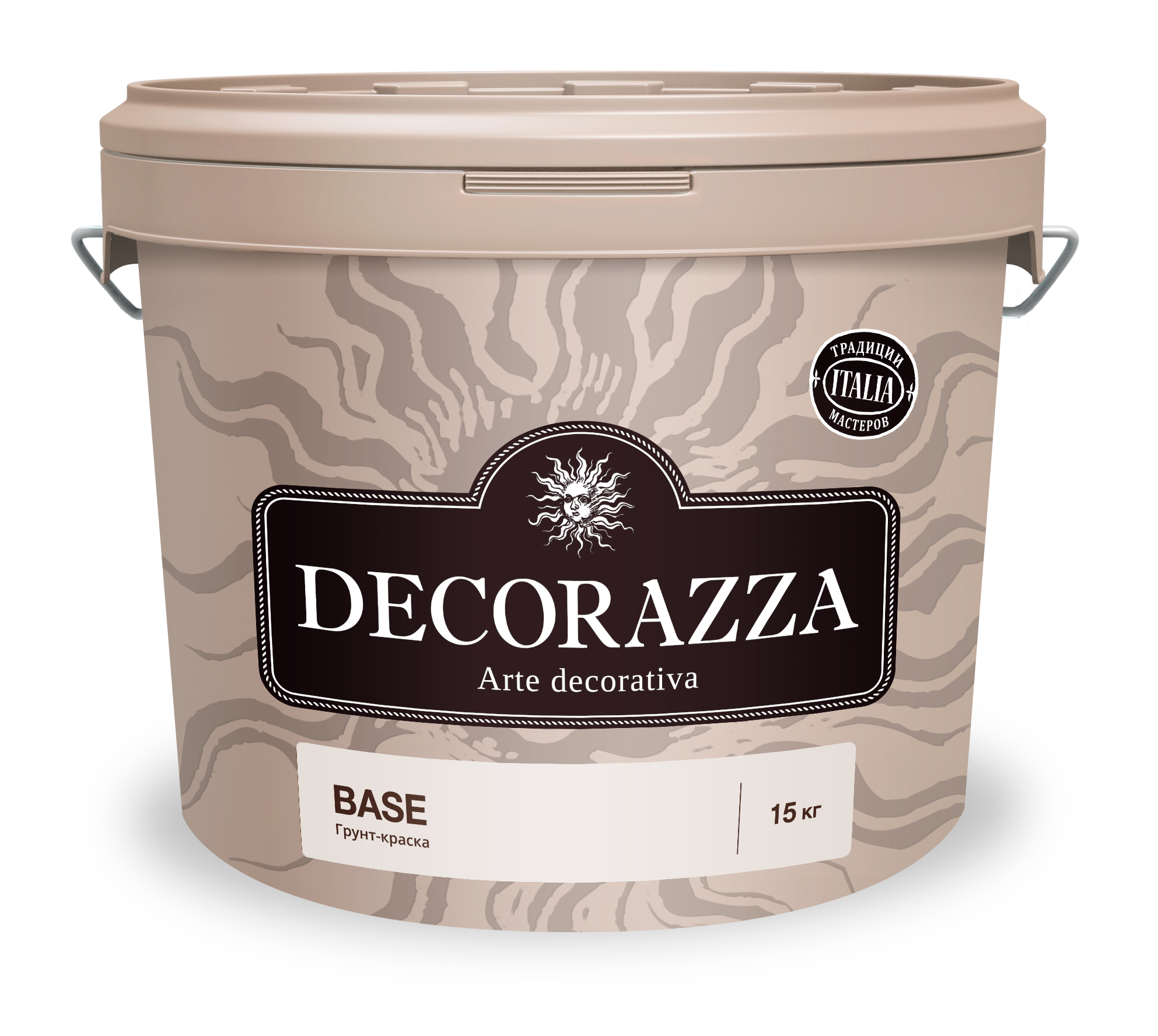 Грунтовка для стен, белая, Decorazza Base b1, 9 л