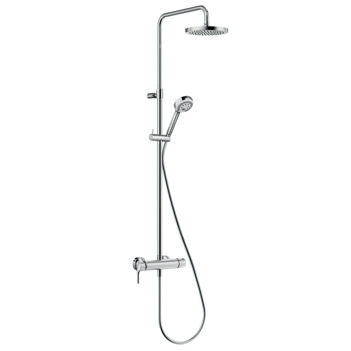 Kludi Душевая система Kludi 6808505-00 Logo DUAL SHOWER SYSTEM со смесителем для душа, хром