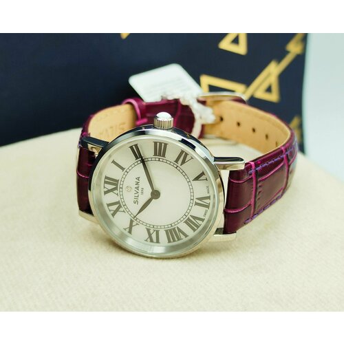 фото Наручные часы silvana sr12qss15cvi, красный
