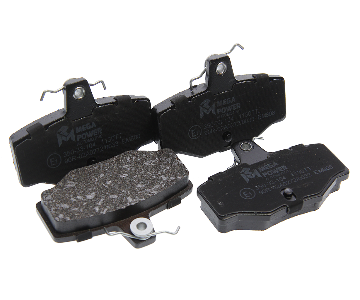 Колодки тормозные NISSAN Almera (N16E) Primera (P11) задние (4шт.) MEGAPOWER