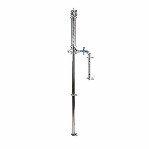 Бражная колонна 15 дюйма с димротом в стеклянной царге и узлом отбора по пару 1755000₽