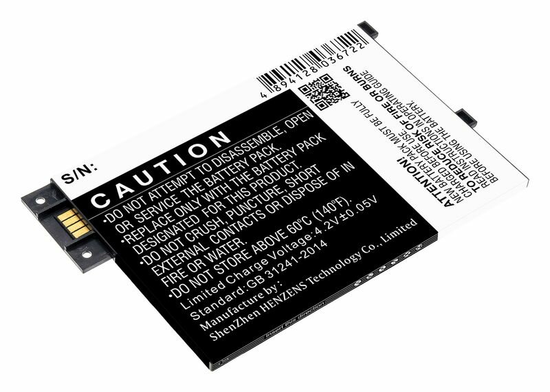 Аккумулятор Cameron Sino для электронных книг Amazon Kindle 3 Keyboard, p/n: 170-1032-00, 170-1032-01, GP-S10-346392-0100, S11GTSF01A, 1900мАч — фото 4