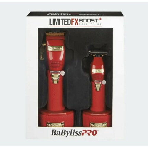 Набор машинка триммер Babyliss Pro Red Fx Boost 3200000₽