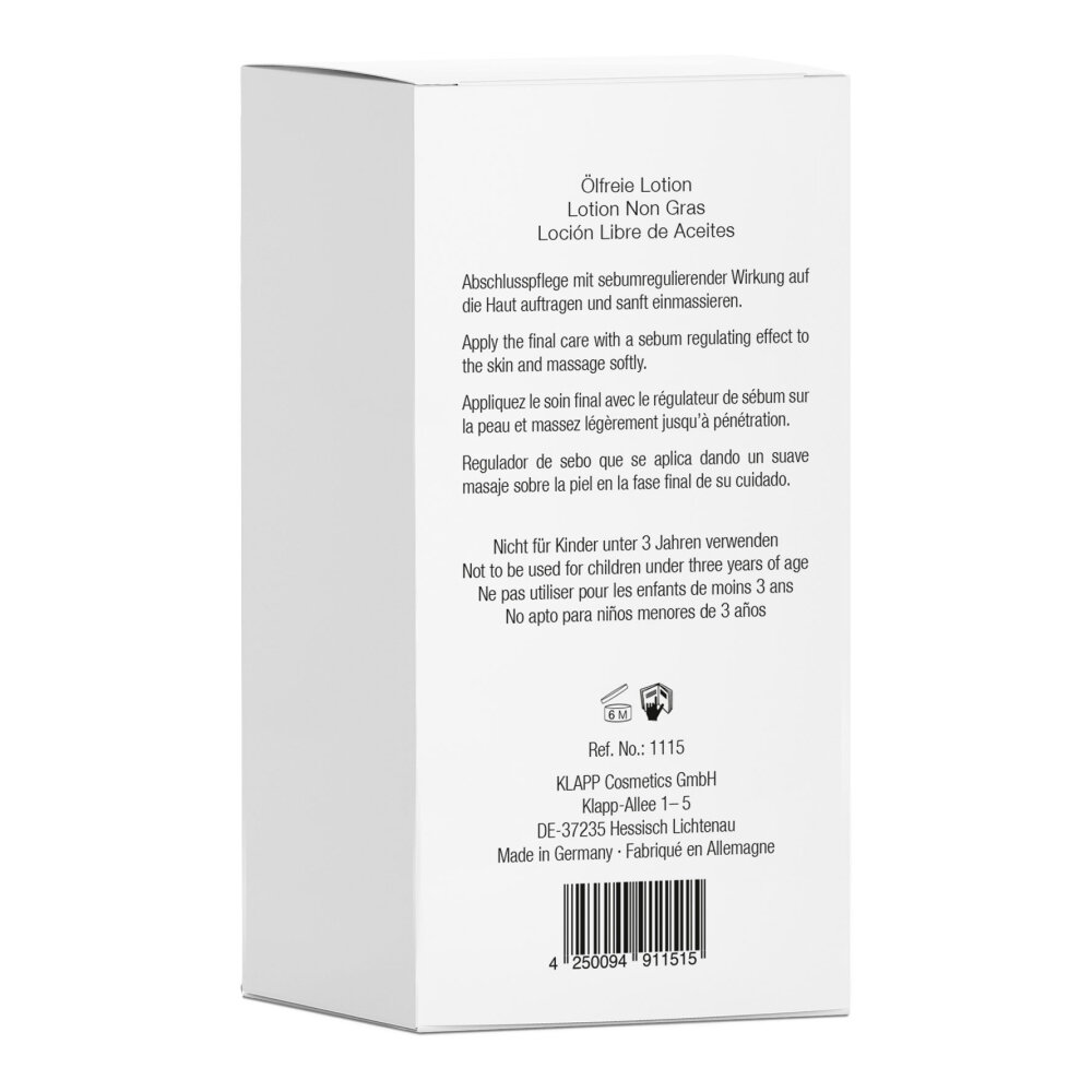 Klapp Нормализующий крем PSC Problem Skin Care Oil Free Lotion, 30 мл