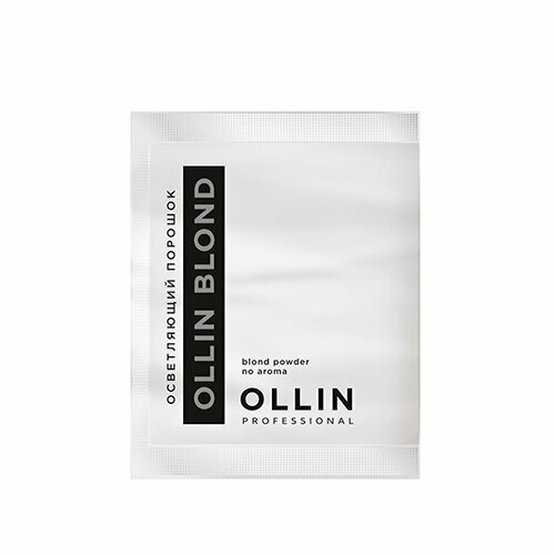 OLLIN BLOND Осветляющий порошок 30г саше/ Blond Powder No Aroma