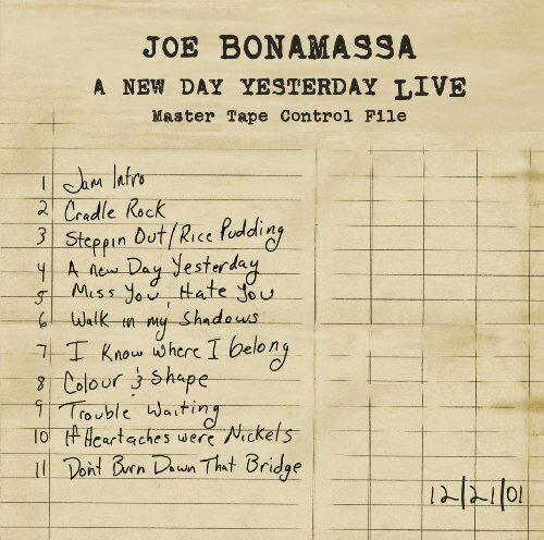 Компакт-Диски, PROVOGUE, JOE BONAMASSA - A NEW DAY YESTERDAY LIVE (CD)
