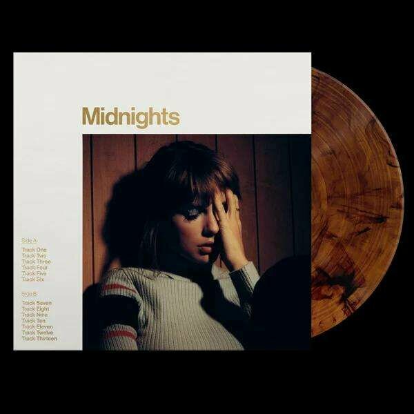 Виниловая пластинка Taylor Swift - Midnights (Limited Special Edition) (Mahogany Marbled Vinyl) (1 LP)