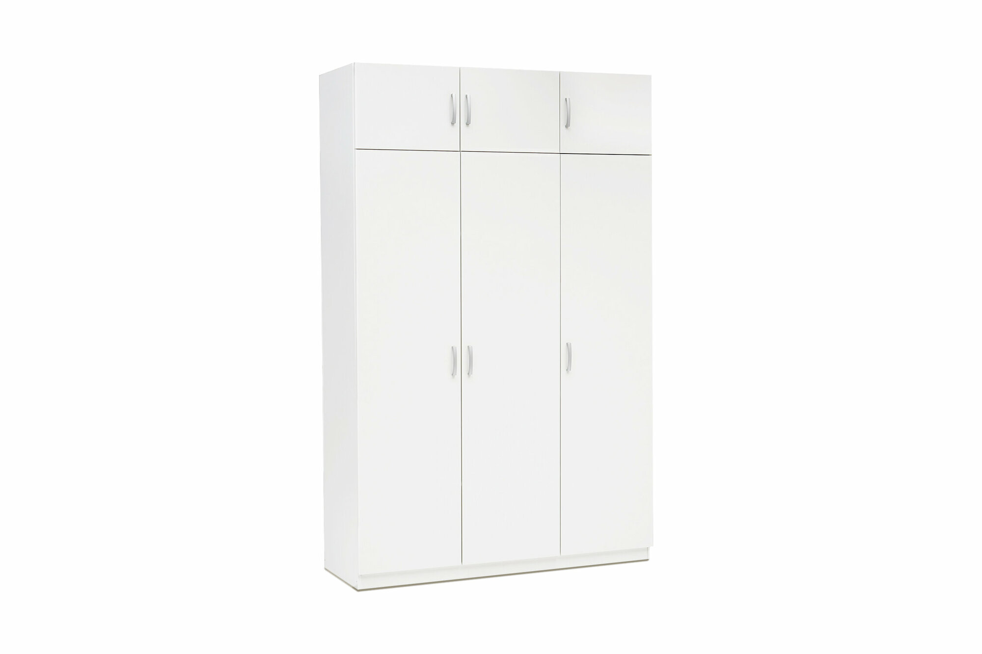 фото Шкаф Боровичи-Мебель Село 8.05 белый трехдверный 151х54х238 см