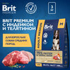 Фото #2 Brit Premium Dog Adult Medium сухой корм для взрослых собак средних пород (10-25 кг), с индейкой и телятиной - 3 кг