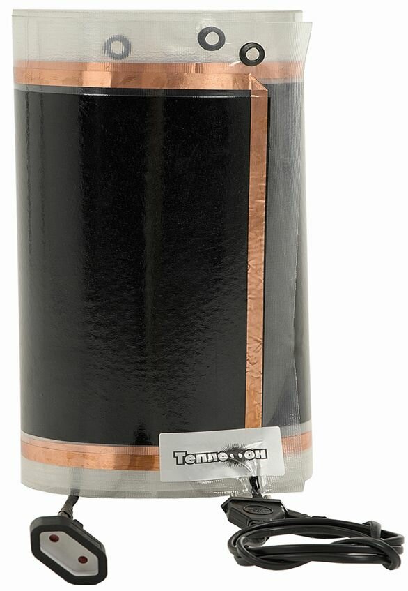 фото Теплофон конвектор с механическим термостатом 200Вт / теплофон обогреватель тепличный с механическим термостатом 200Вт