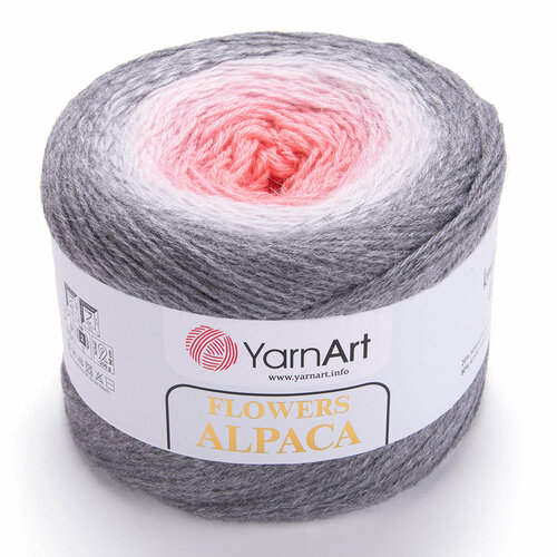 Пряжа для вязания YarnArt 'Flowers Alpaca' 250гр 940м (20% альпака, 80% акрил) (406), 2 мотка