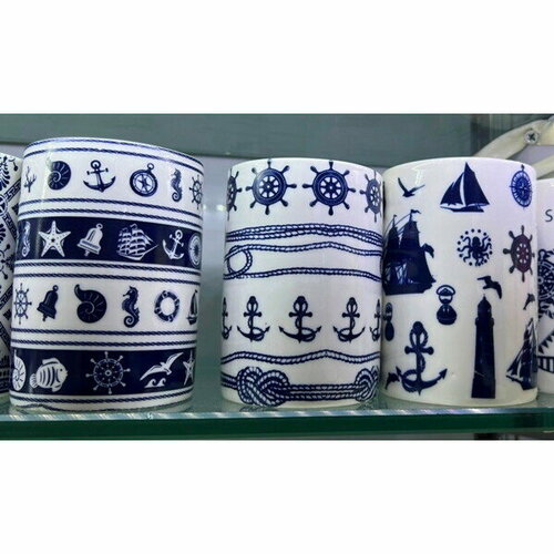 Кружка керамическая 280мл Морской бриз 519₽