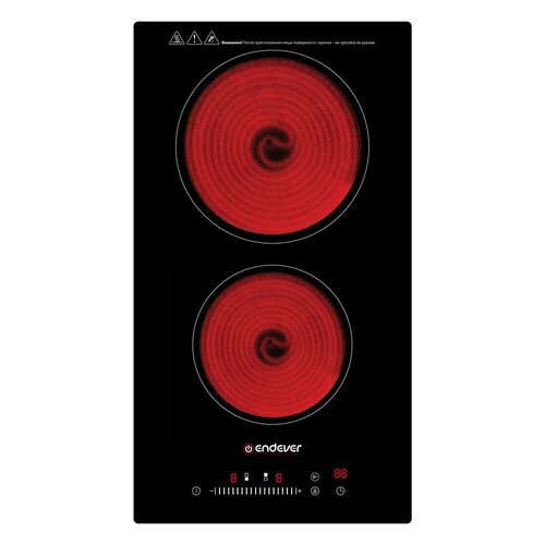 Варочная панель электрическая встраиваемая стеклокерамическая ENDEVER DP-62 3000 Вт 9990₽