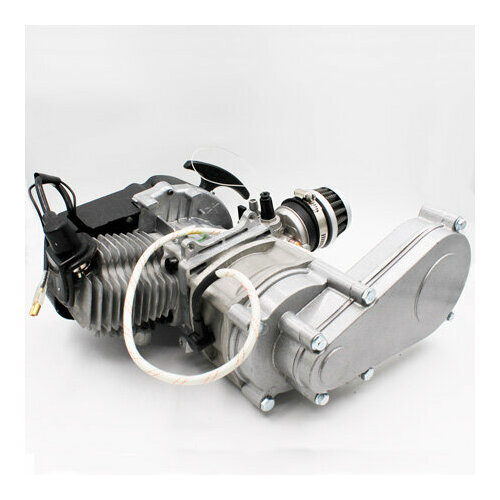 Двигатель для детского квадроцикла, миникросса 49 куб 2т с электростартером и редуктором 701