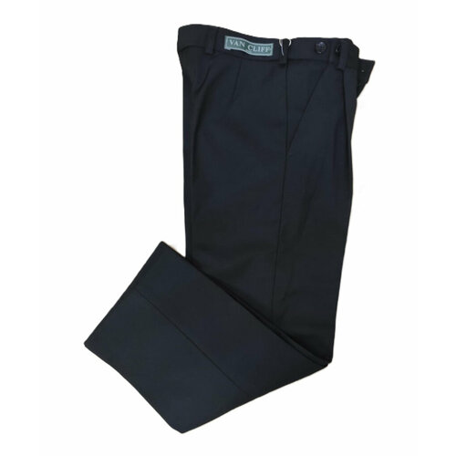 Школьные брюки Van Cliff, размер 158, черный