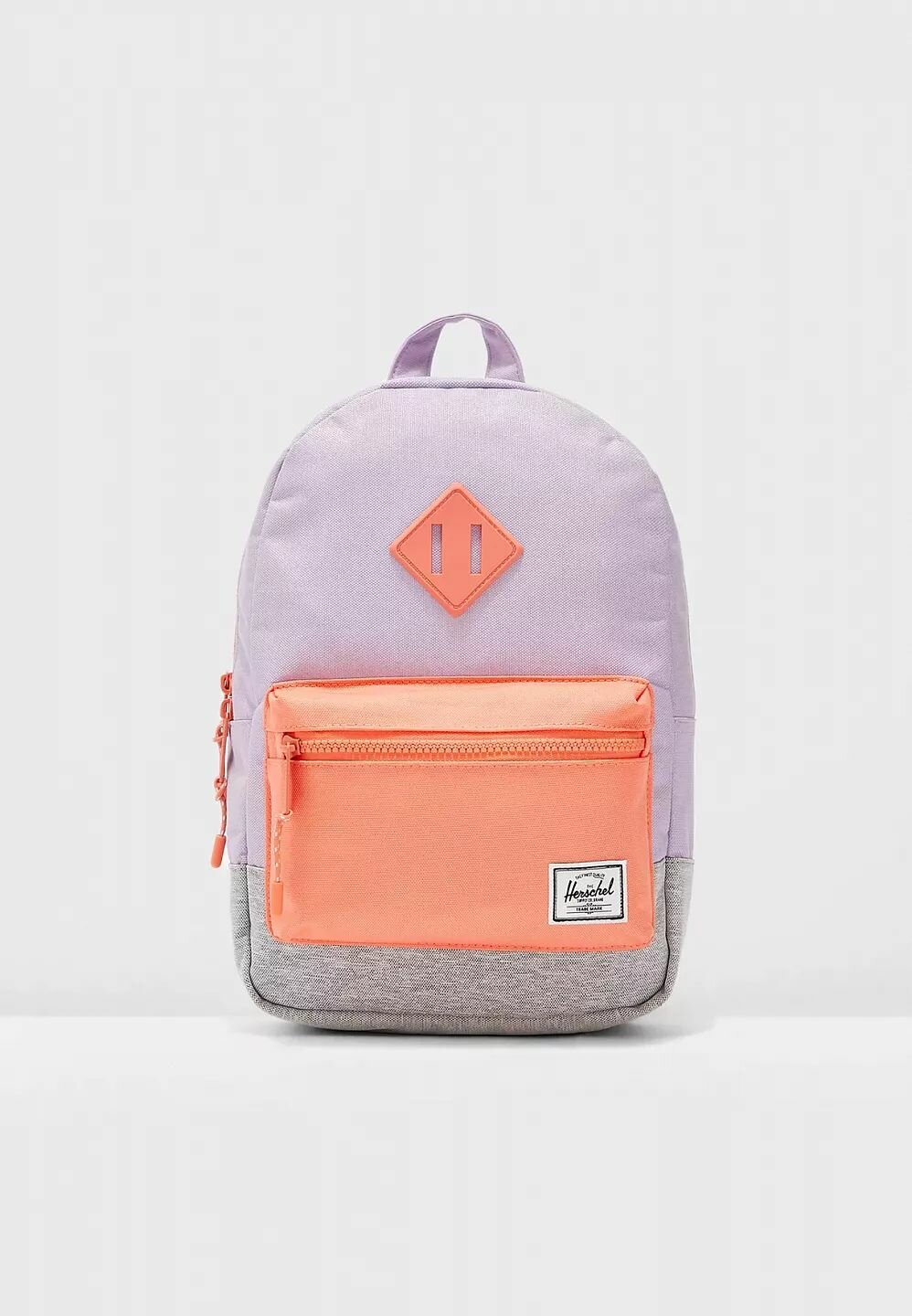 Рюкзак детский Herschel Heritage Kids 10313 (Lavendula Crosshatch/Light Grey Crosshatch/Fresh Salmon 9L)