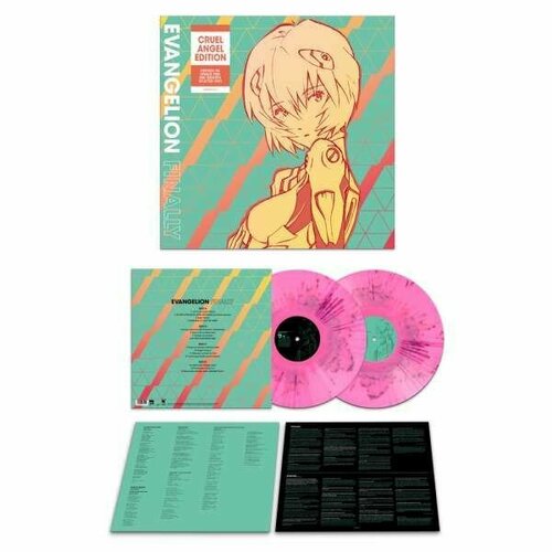 AUDIO CD цветной винил ! Evangelion Finally - Вокальные композиции из культовых аниме-сериалов 2 LP (2021 год)